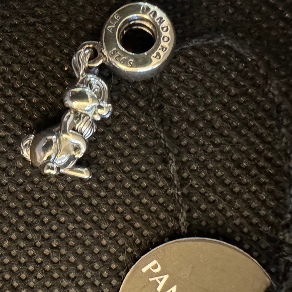 Pandora Disney Bambi Thumper Bunny Rabbit Charm Retired - Picture 1 of 5